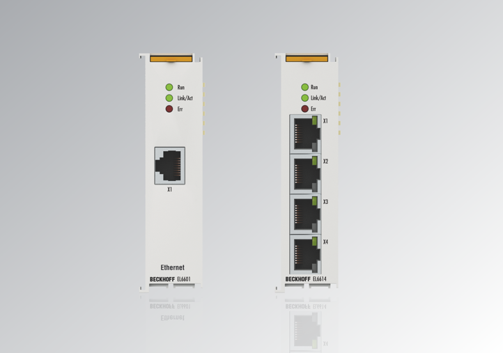 EL6601, EL6614 - Ethernet-Switchport-Klemmen 1: