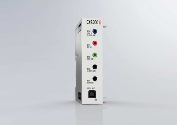 CX2500-0020 Audio interface 1: