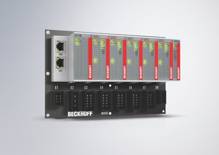 EJ1254 - 4-channel digital input module 24 V DC, filter 1 µs, with timestamp 1:
