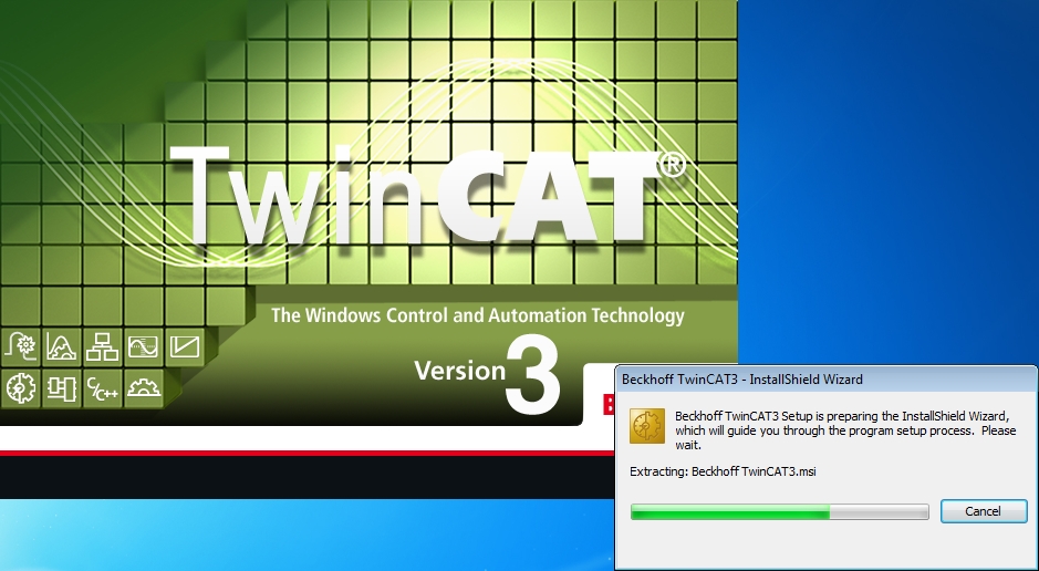 Installation: TwinCAT runtime (XAR) 3: