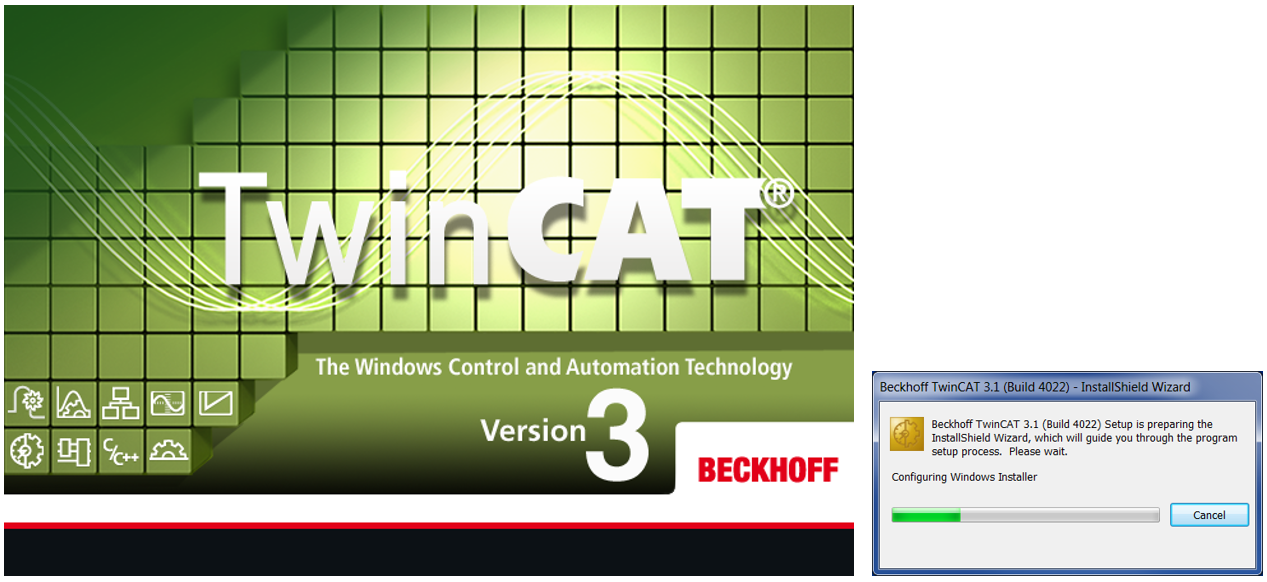 Installing TwinCAT 3 Engineering and Runtime 1: