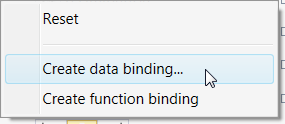 Creating a data binding 2: