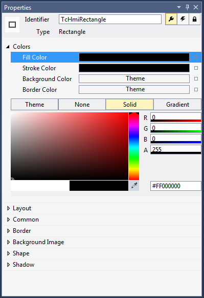 Color editor 1: