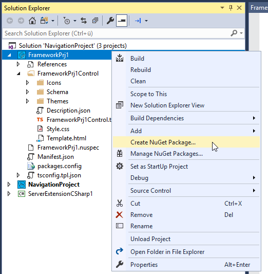 Creating a NuGet package 1: