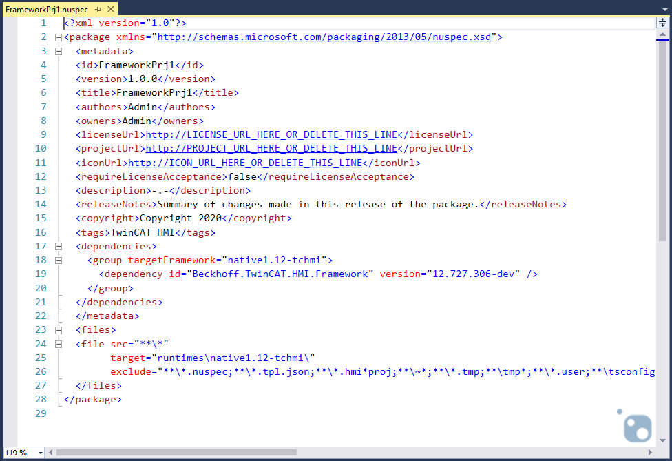 Creating a NuGet package 6: