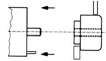 Montage des Inkremental-Encoders (Typ 2420) 1: