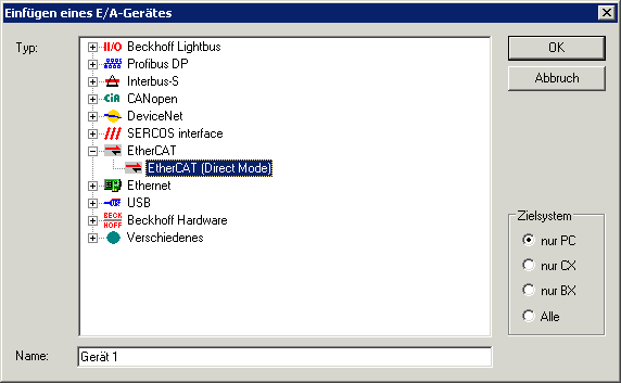 Einbinden in den Systemmanager 2:
