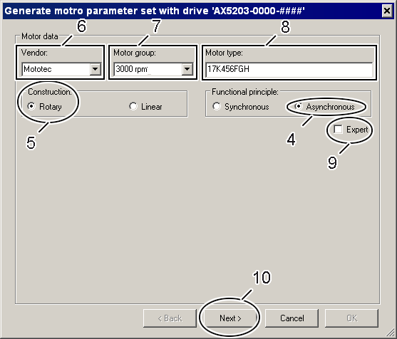 Asynchronmotoren 2: