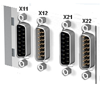 X11 und X21: Feedback, hochauflösend 1: