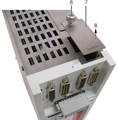 Montage der Safety-Card AX5801 1: