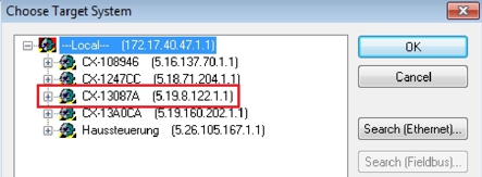 Zielsysteme suchen 6:
