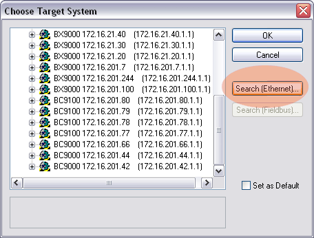 Busklemmen-Controller mit dem TwinCAT System Manager suchen 2: