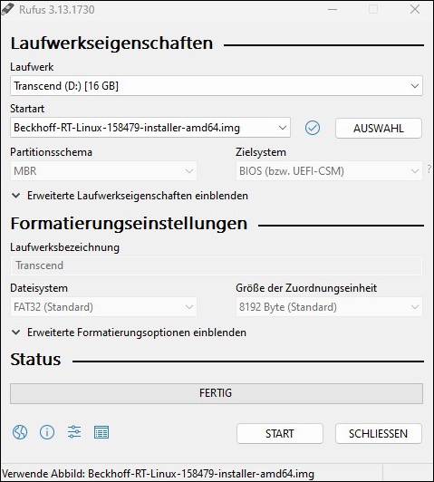 Bootfähigen USB-Stick erstellen 1: