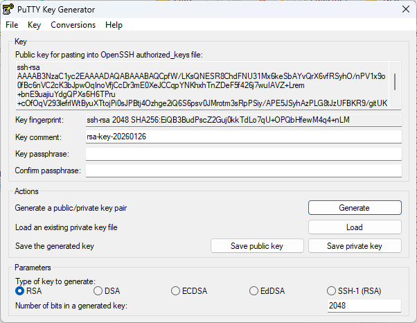 Dateien mit WinSCP-Client verwalten 6:
