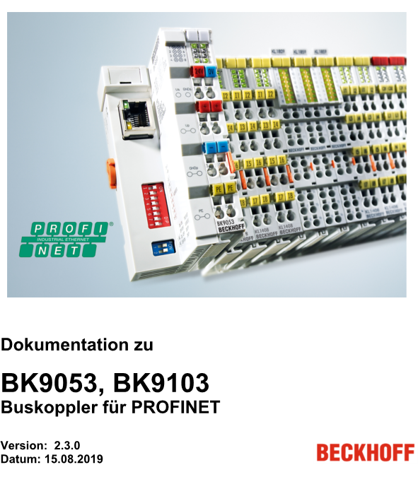 BK9053_BK9103 - Buskoppler für PROFINET
