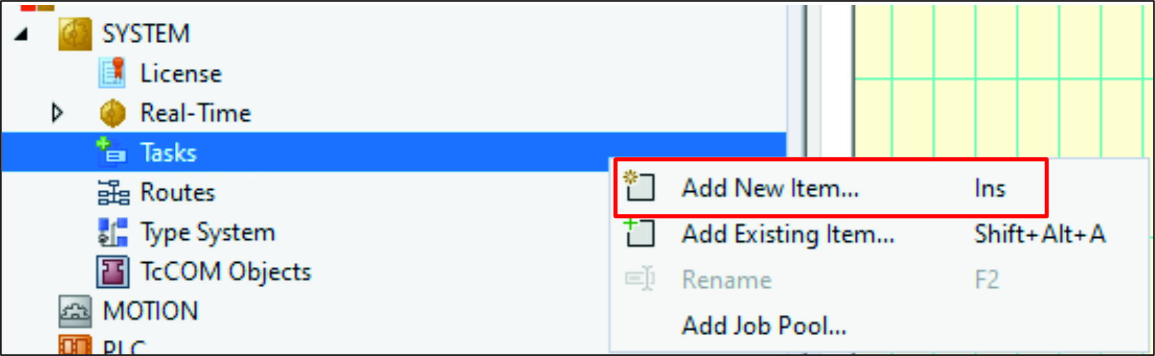 Verknüpfung I/O-Task 1: