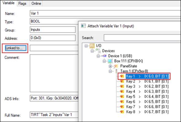 Verknüpfung I/O-Task 7:
