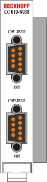 Anschlüsse CX1010-N030/40 1: