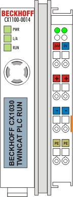 Anschlüsse CX1100-00x4 2: