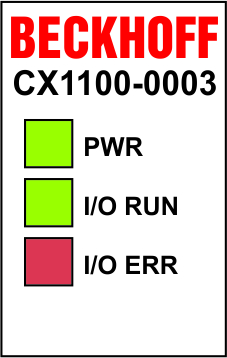 LEDs Netzteil CX1100-0003 1: