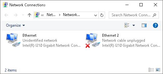 Bezeichnung der Ethernet-Schnittstellen (X000, X001) 1: