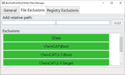 Windows Write Filter 1: