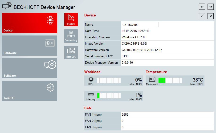 Beckhoff Device Manager starten 1: