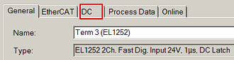 Optionale Distributed Clocks Unterstützung 1: