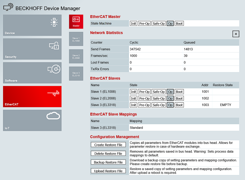 EtherCAT 1: