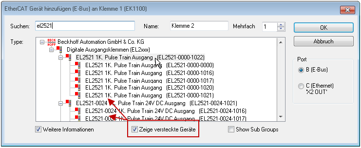 OFFLINE Konfigurationserstellung 9: