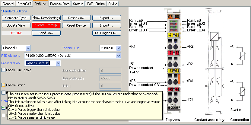 Allgemeine Inbetriebnahmehinweise für einen EtherCAT-Slave 5: