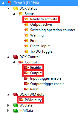 Current control PWM 8: