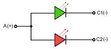 Typische Bauformen von mehrfarbigen LEDs 2: