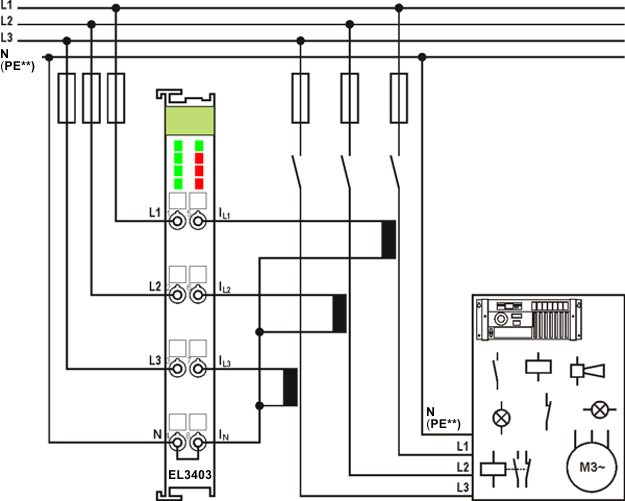 3-Phasen-Sequenztester, Elektroschock-Clip, Einfache Bedienung,  Phasenrotationsmesser, 20 Hz ~ 400 Hz Frequenzbereich mit 3 Krokodilklemmen  Zur Spannungserkennung : : Baumarkt