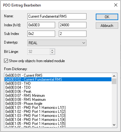 Module und Slots der EL3475 2: