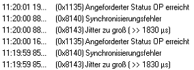 Beispiel 1: Diagnose und Auswertung von Eingangsdaten 6: