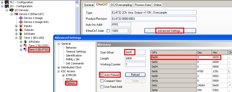 Angaben Firmware EL37xx/EL47xx 1: