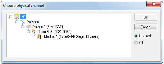 TwinSAFE SC - Konfiguration 5: