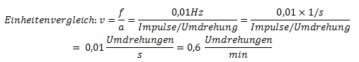 Frequenzmessung/Geschwindigkeitsmessung 3: