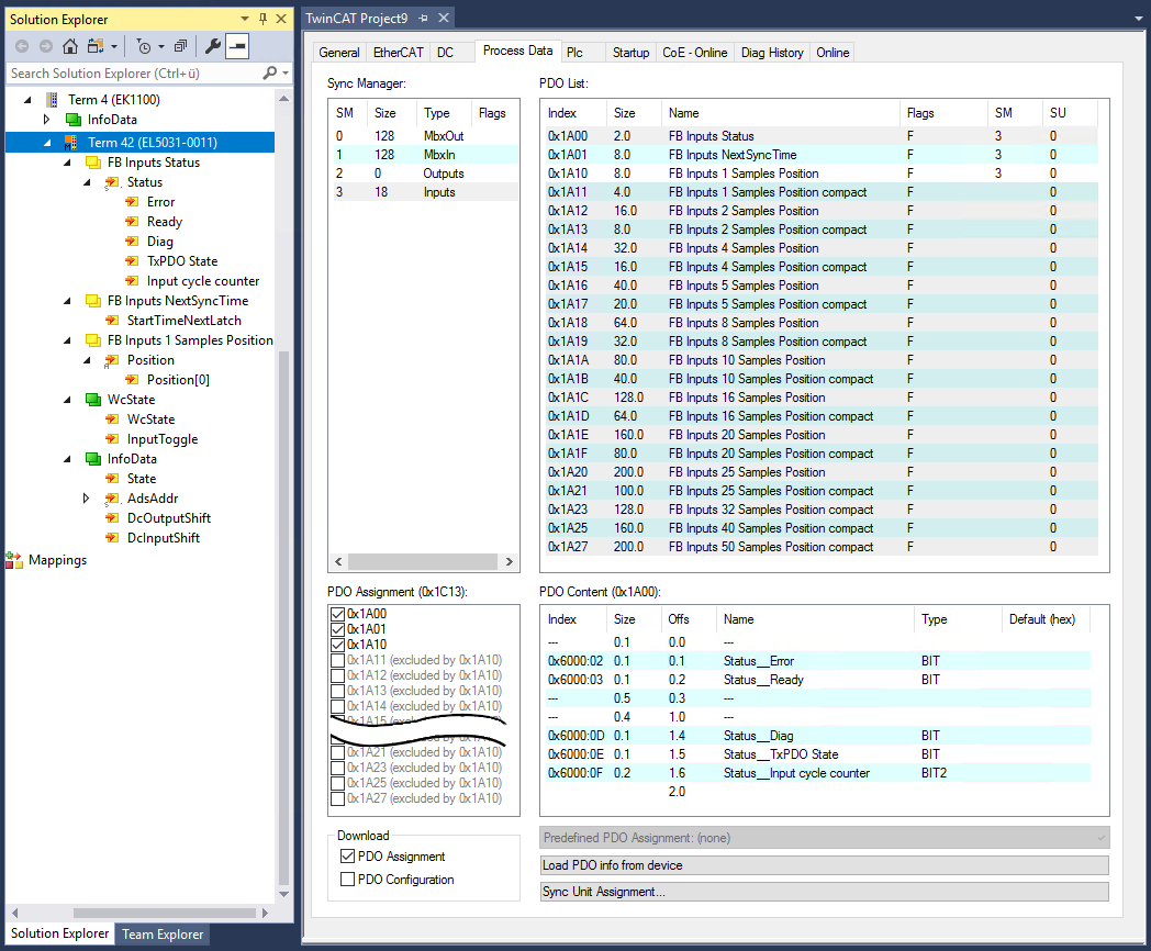 Sync Manager (SM) 1: