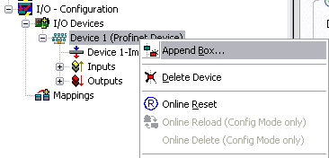 PROFINET-Device (EL6631-0010) Einbindung unter TwinCAT 2.11 4: