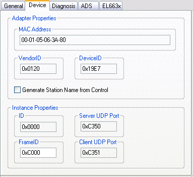 PROFINET-Device (EL6631-0010) Einbindung unter TwinCAT 2.11 9: