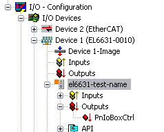 PROFINET-Device (EL6631-0010) Einbindung unter TwinCAT 2.11 11: