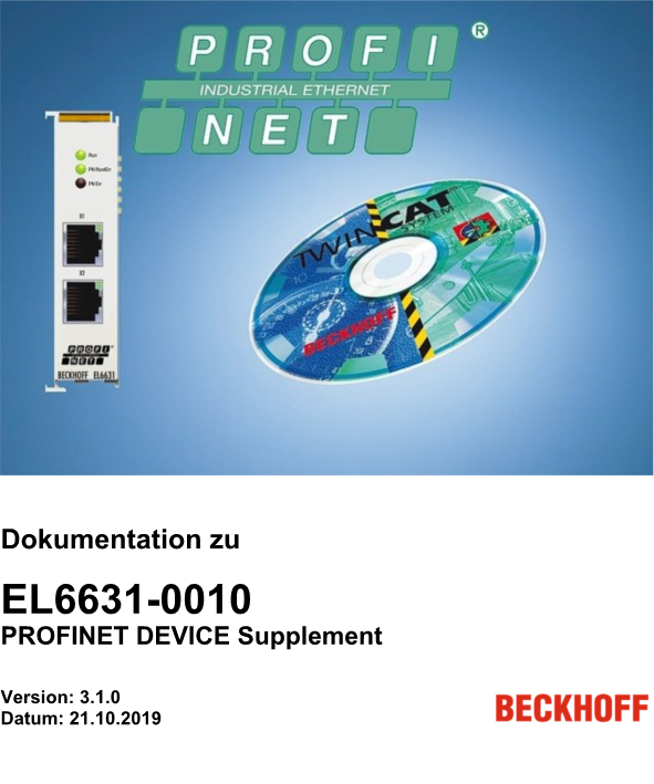 SEARCH AND BUY THIS PRODUCT EL6631-0010 - Profinet Device Supplement