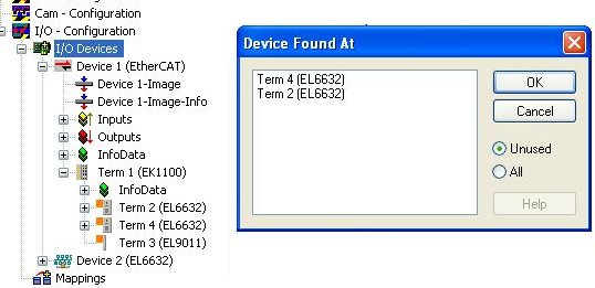 Einbindung des TwinCAT PROFINET Controller Protokolls über eine EL663x Schnittstelle 1:
