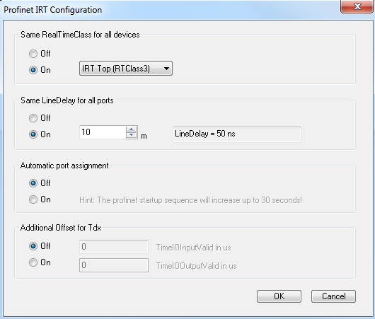 Button IRT Config 1: