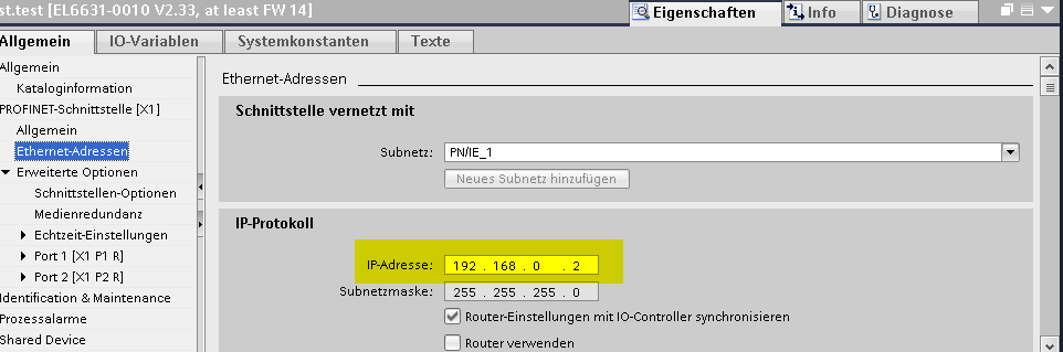 PROFINET Shared Device 10: