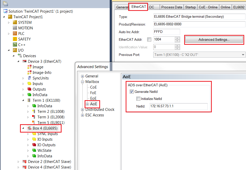 AoE - ADS over EtherCAT 1: