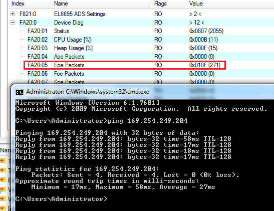 EoE - Ethernet over EtherCAT 5: