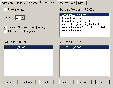 Feldbusteilnehmer konfigurieren 5: